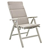 Sunfun Maja Garten-Positionssessel (Aluminium/Textil, Rückenlehne verstellbar, Light-Greige, B x T x H: 61 x 68 x 110 cm) | BAUHAUS