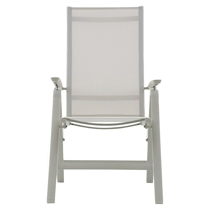 Sunfun Maja Garten-Positionssessel (Aluminium/Textil, Rückenlehne verstellbar, Light-Greige, B x T x H: 61 x 68 x 110 cm) | BAUHAUS