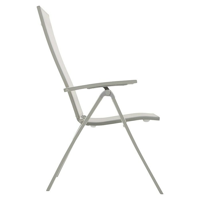 Sunfun Maja Garten-Positionssessel (Aluminium/Textil, Rückenlehne verstellbar, Light-Greige, B x T x H: 61 x 68 x 110 cm) | BAUHAUS