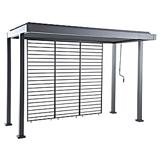 Sunfun Grillpavillon (B x T: 342 x 168 cm, Farbe Gestell: Anthrazit, Aluminium)