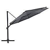 Sunfun Ampelschirm rund Capri (Anthrazit, Durchmesser Bespannung: 400 cm) | BAUHAUS