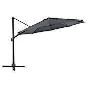 Sunfun Ampelschirm rund Capri (Anthrazit, Durchmesser Bespannung: 400 cm) | BAUHAUS