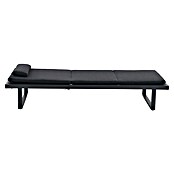 Sunfun Lumar Gartenliege (L x B: 200 x 72,5 cm, Night-Grey, Aluminium, Rückenlehne verstellbar) | BAUHAUS