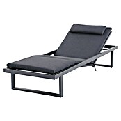 Sunfun Lumar Gartenliege (L x B: 200 x 72,5 cm, Night-Grey, Aluminium, Rückenlehne verstellbar) | BAUHAUS