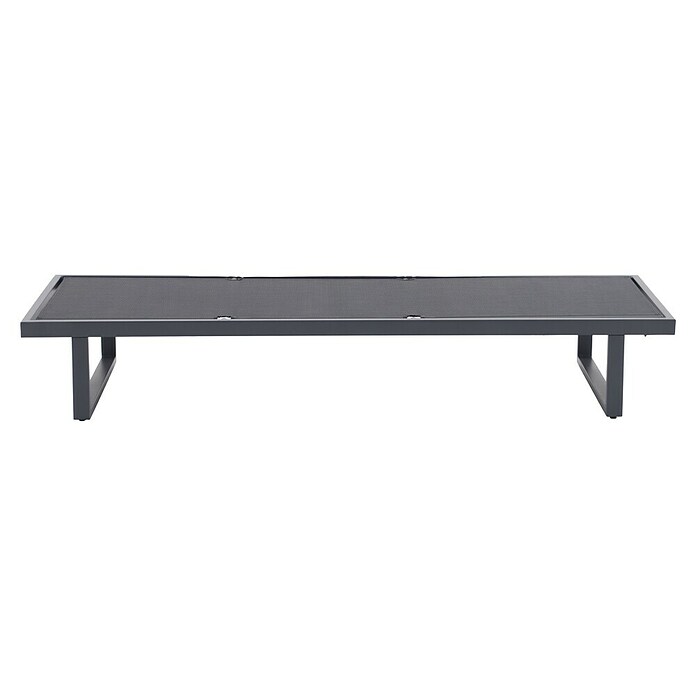 Sunfun Lumar Gartenliege (L x B: 200 x 72,5 cm, Night-Grey, Aluminium, Rückenlehne verstellbar) | BAUHAUS