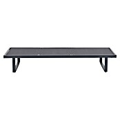Sunfun Lumar Gartenliege (L x B: 200 x 72,5 cm, Night-Grey, Aluminium, Rückenlehne verstellbar) | BAUHAUS