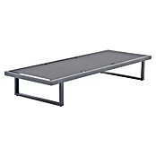 Sunfun Lumar Gartenliege (L x B: 200 x 72,5 cm, Night-Grey, Aluminium, Rückenlehne verstellbar) | BAUHAUS