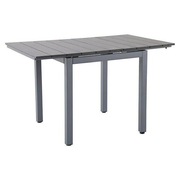 Sunfun Balkonmöbel-Set Maja (3 -tlg., Night-Grey, Tisch (LxBxH): 75 x 74,5 x 75 cm, Stuhl (BxHxT): 52 x 81 x 46 cm) | BAUHAUS