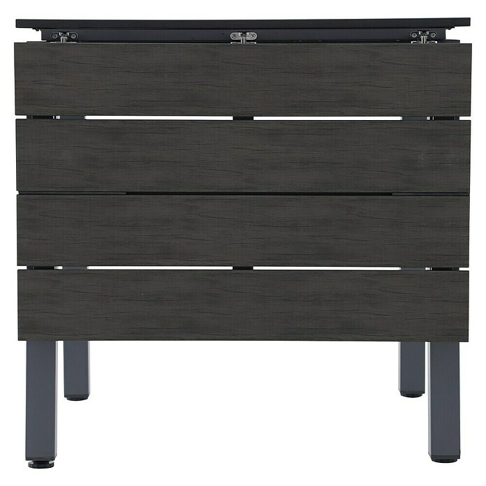 Sunfun Maja Vrtni stol  (D x Š x V: 75 x 74,5 x 75 cm, Tamno siva, Na izvlačenje) | BAUHAUS