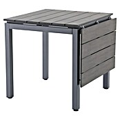 Sunfun Balkonmöbel-Set Maja (3 -tlg., Night-Grey, Tisch (LxBxH): 75 x 74,5 x 75 cm, Stuhl (BxHxT): 52 x 81 x 46 cm) | BAUHAUS