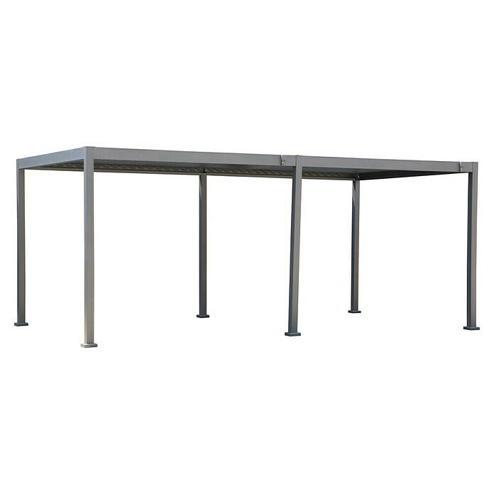 Sunfun Milos Paviljon s letvicama  (Š x D: 579 x 294 cm, Boja stalka: Antracit, Aluminij) | BAUHAUS
