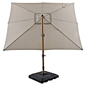Sunfun Zweefparasol Capri (Beige, Bespanningsmaat (L X B): 300 x 350 cm) | BAUHAUS