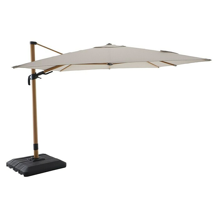 Sunfun Loungemöbel-Set Solo Rope/Capri (5 -tlg., Aluminium/Polyrattan/Olefin, Light-Greige) | BAUHAUS