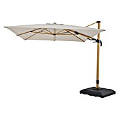 Sunfun Ampelschirm Capri (Beige, Bespannungsmaß (L x B): 300 x 350 cm) | BAUHAUS