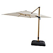 Sunfun Parasol de jardín Capri (Crudo, Dimensiones de la protección (L x An): 300 x 350 cm) | BAUHAUS