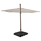 Sunfun Parasol de jardín Capri (Crudo, Dimensiones de la protección (L x An): 300 x 350 cm) | BAUHAUS