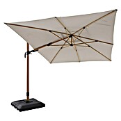 Sunfun Ampelschirm Capri (Beige, Bespannungsmaß (L x B): 300 x 350 cm) | BAUHAUS
