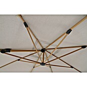 Sunfun Ampelschirm Capri (Beige, Bespannungsmaß (L x B): 300 x 350 cm) | BAUHAUS