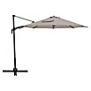Sunfun Ampelschirm rund Capri (Greige, Durchmesser Bespannung: 300 cm) | BAUHAUS