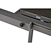 Sunfun Solo Gartentisch (L x B x H: 230 x 100 x 76,5 cm, Aluminium, Sintered Stone, Night-Grey, Ausziehbar) | BAUHAUS