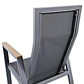 Sunfun Maja Vrtni pozicijski stol Deluxe  (Nastavljivo naslonjalo, Antracitne barve, Š x G x V: 60 x 78 x 105 cm) | 8350 - Stühle Textilen | ICAB - Sommermöbel Stühle | ICA - Sommermöbel | IC - Freizeit im Garten | I - Stadtgarten | BAUHAUS