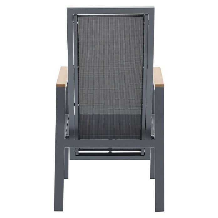 Sunfun Maja Garten-Positionssessel Deluxe (Aluminium/Textil, Rückenlehne verstellbar, Anthrazit, B x T x H: 60 x 78 x 105 cm) | BAUHAUS