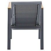 Sunfun Maja Sklopiva stolica s pozicijama Deluxe  (Aluminij, tekstil, S podesivim naslonom za leđa, Antracit, Š x D x V: 60 x 78 x 105 cm) | BAUHAUS