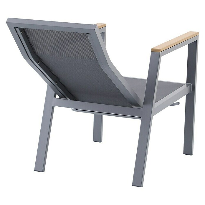 Sunfun Maja Garten-Positionssessel Deluxe (Aluminium/Textil, Rückenlehne verstellbar, Anthrazit, B x T x H: 60 x 78 x 105 cm) | BAUHAUS