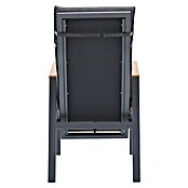 Sunfun Maja Vrtni pozicijski stol Deluxe  (Nastavljivo naslonjalo, Antracitne barve, Š x G x V: 60 x 78 x 105 cm) | 8350 - Stühle Textilen | ICAB - Sommermöbel Stühle | ICA - Sommermöbel | IC - Freizeit im Garten | I - Stadtgarten | BAUHAUS