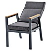 Sunfun Maja Garten-Positionssessel Deluxe (Aluminium/Textil, Rückenlehne verstellbar, Anthrazit, B x T x H: 60 x 78 x 105 cm) | BAUHAUS
