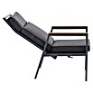 Sunfun Maja Garten-Positionssessel Deluxe (Aluminium/Textil, Rückenlehne verstellbar, Anthrazit, B x T x H: 60 x 78 x 105 cm) | BAUHAUS