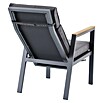 Sunfun Maja Garten-Positionssessel Deluxe (Aluminium/Textil, Rückenlehne verstellbar, Anthrazit, B x T x H: 60 x 78 x 105 cm) | BAUHAUS