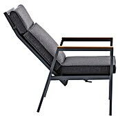 Sunfun Maja Garten-Positionssessel Deluxe (Aluminium/Textil, Rückenlehne verstellbar, Anthrazit, B x T x H: 60 x 78 x 105 cm) | BAUHAUS