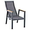 Sunfun Maja Garten-Positionssessel Deluxe (Aluminium/Textil, Rückenlehne verstellbar, Anthrazit, B x T x H: 60 x 78 x 105 cm) | BAUHAUS