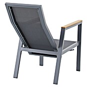 Sunfun Maja Sklopiva stolica s pozicijama Deluxe  (Aluminij, tekstil, S podesivim naslonom za leđa, Antracit, Š x D x V: 60 x 78 x 105 cm) | BAUHAUS