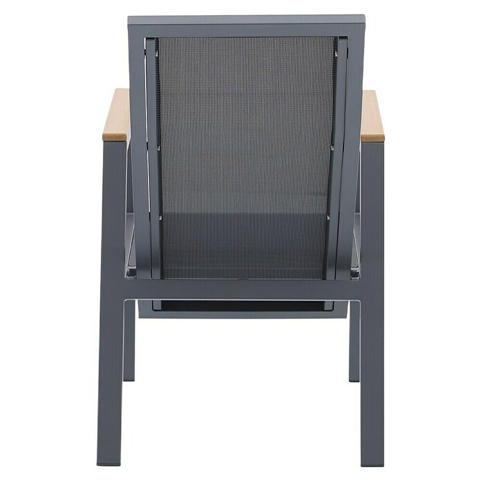 Sunfun Maja Vrtni pozicijski stol Deluxe  (Nastavljivo naslonjalo, Antracitne barve, Š x G x V: 60 x 78 x 105 cm) | 8350 - Stühle Textilen | ICAB - Sommermöbel Stühle | ICA - Sommermöbel | IC - Freizeit im Garten | I - Stadtgarten | BAUHAUS
