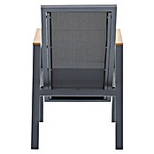 Sunfun Maja Vrtni pozicijski stol Deluxe  (Nastavljivo naslonjalo, Antracitne barve, Š x G x V: 60 x 78 x 105 cm) | 8350 - Stühle Textilen | ICAB - Sommermöbel Stühle | ICA - Sommermöbel | IC - Freizeit im Garten | I - Stadtgarten | BAUHAUS
