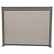 Sunfun Milos Seitenwand (B x H: 276 x 217 cm, Light-Greige, Tiefe: 8,5 cm) | BAUHAUS