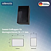Solavento Endkappen Solavento (30 x 50 x 55 mm, Geeignet für: Schrägdach) | BAUHAUS