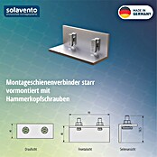 Solavento Verbindungselement Solavento (Aluminium, Geeignet für: Schrägdach) | BAUHAUS