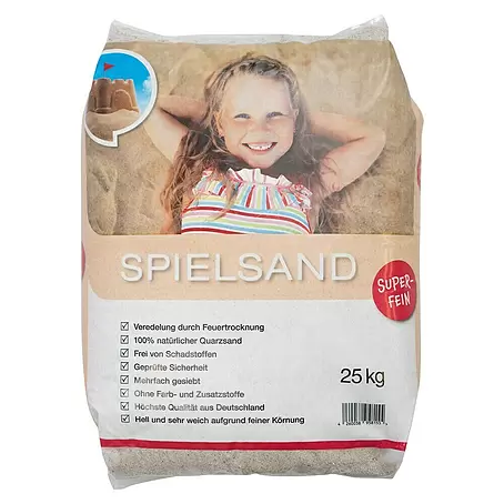 Kinderspielsand Superfein