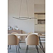 Eglo Grisolia Lámpara colgante LED (20 W, L x An x Al: 140 x 7 x 120 cm, Blanco/Negro, RGBW) | BAUHAUS