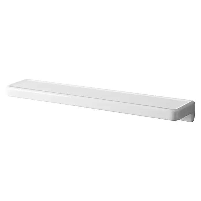 Geberit Renova Plan Badablage - Keramik, Weiß, Länge: 60 cm - Weißglänzendes, lineares Wandelement.