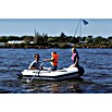 Talamex Schlauchboot Luftboden Aqualine QLA250 (L x B: 250 x 152 cm, Tragkraft: 400 kg, Grau, Geeignet für: 2+1 Personen) | BAUHAUS