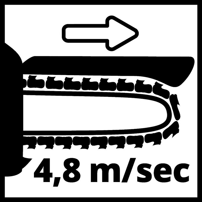 Einhell Power X-Change 18V Akku-Kettensägen-Set GE-PS18-15LI (18 V, Anzahl Akkus: 1 Akku, Schwertlänge: 158 mm) | BAUHAUS