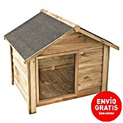 Forest-Style Caseta para perro Willow S (Natural, 80 x 90 x82 cm, Madera de pino)