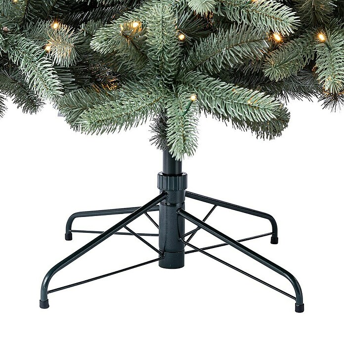 Evergreen Künstlicher Weihnachtsbaum Vermont Fichte (Höhe: 240 cm, Grün, LED-Beleuchtung) | BAUHAUS