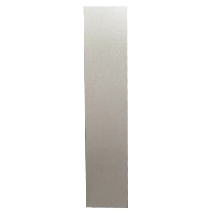 Modulkit Set de montaje 2/2 - An x Al: 400 x 2.320 mm, Textil Cactus Cottone, Específico para: Armarios de puertas abatibles - Panel rectangular gris claro texturizado.