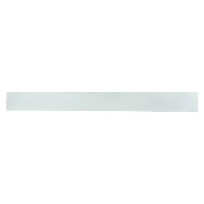 Modulkit Listón de montaje - L x An x Es: 2.440 x 20 x 16 mm, Madera, Blanco - Tira rectangular de papel texturizado azul claro.