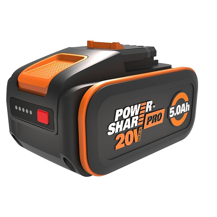 Worx PowerShare 20V Akku Pro WA3645 (20 V, 5 Ah, Li-Ionen) | BAUHAUS